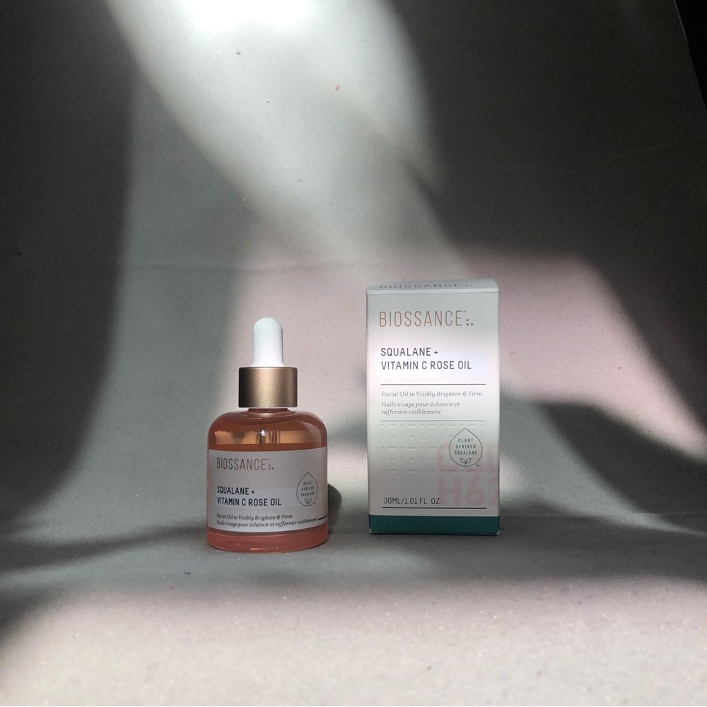 Biossance | SQUALANE + VITAMIN C ROSE OIL | NIB 30mL/1oz